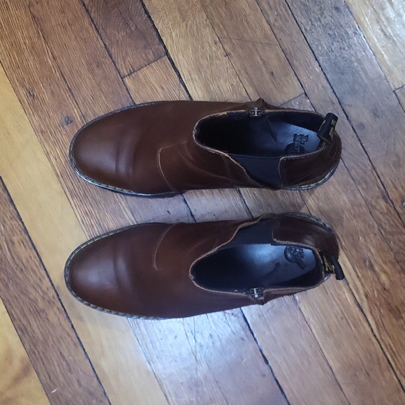 Dr. Martens Brown Heeled Boots - Picture 10 of 14